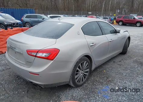 2014 Maserati Ghibli S Q4 z USA, uszkodzony, nr VIN ZAM57RTA5E1097039